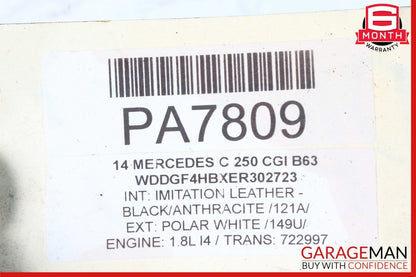12-15 Mercedes C250 SLK250 7G Tranny Automatic Transmission Assy 722.997 71k