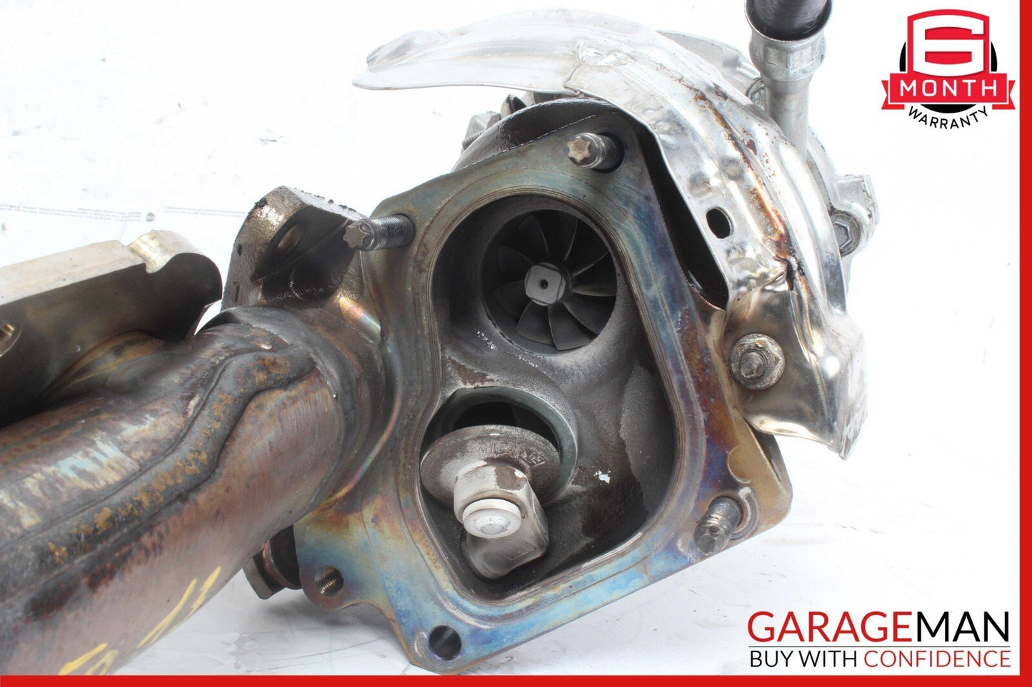 11-16 Mercedes GL450 S500 S550 4.7L Left Turbocharger Turbo Charger Manifold OEM