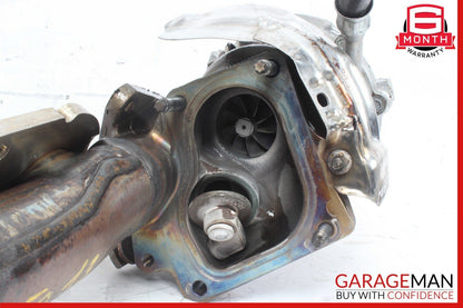 11-16 Mercedes GL450 S500 S550 4.7L Left Turbocharger Turbo Charger Manifold OEM