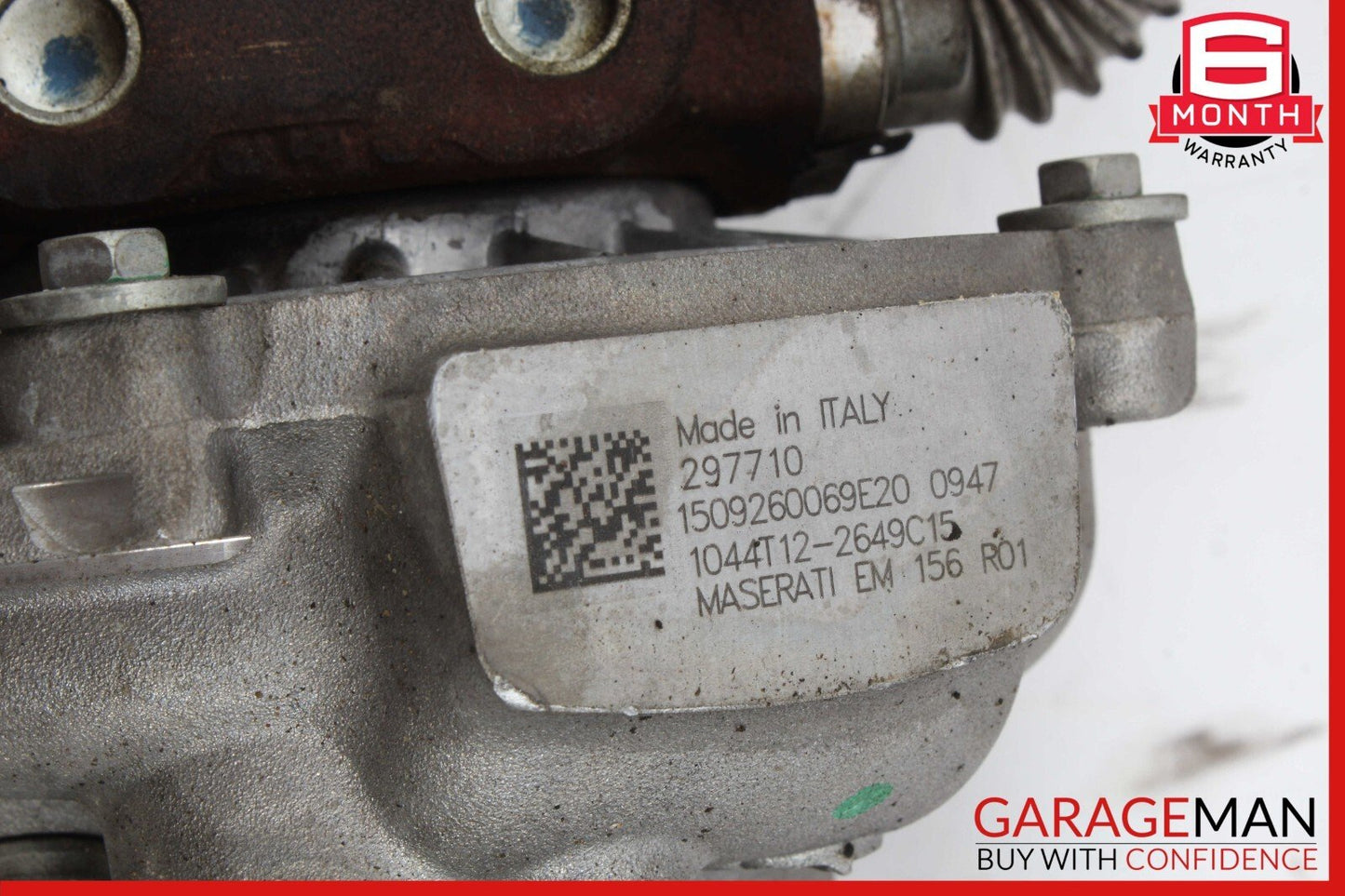14-20 Maserati Ghibli Levante M157 Right Turbocharger Turbo Charger Manifold OEM