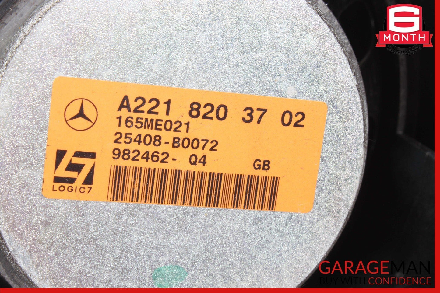 07-09 Mercedes W221 S550 S63 Rear Left & Right Door Audio Sound Speaker Set of 2