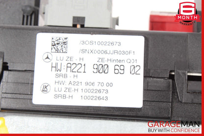 10-13 Mercedes W221 S400 S550 S65 AMG Rear Sam Fuse Box Relay Module Control OEM