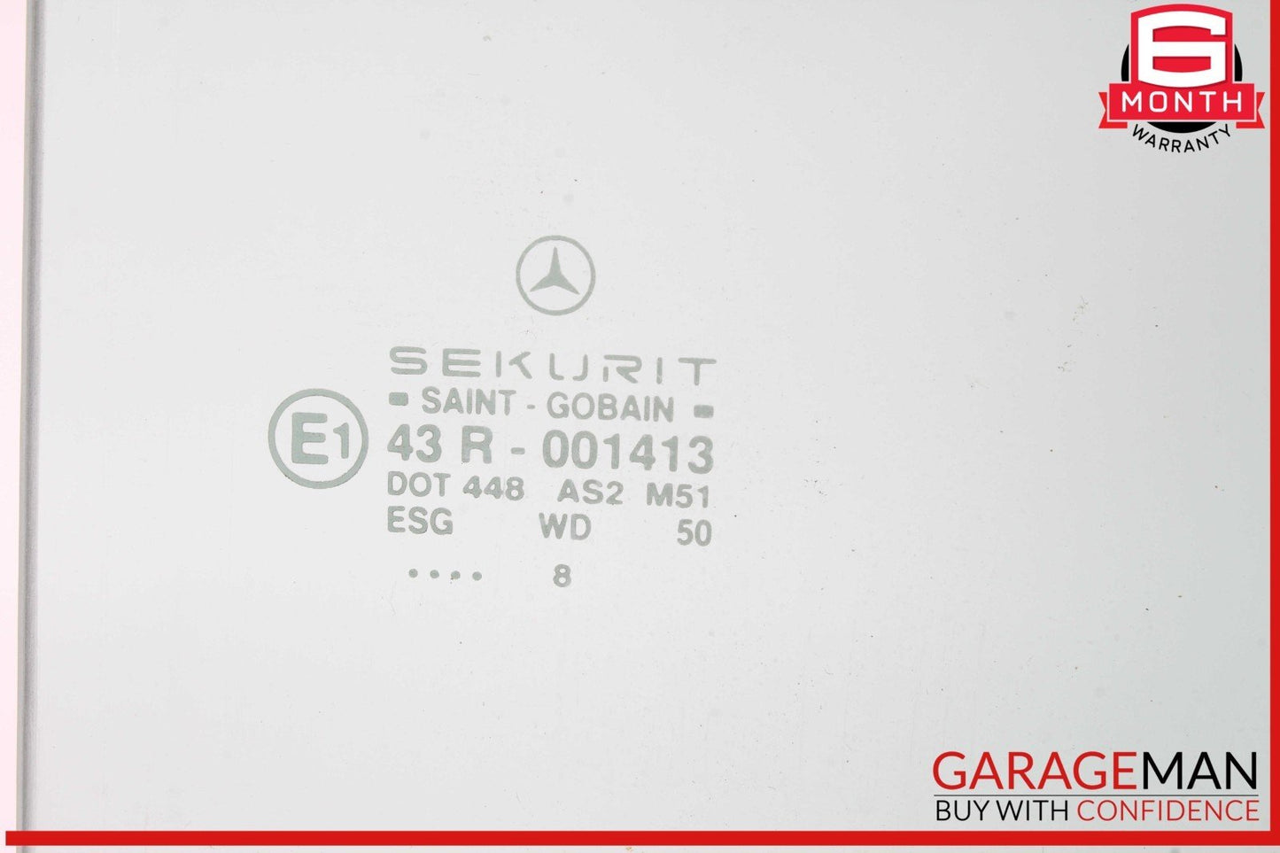 90-02 Mercedes R129 SL500 SL600 Front Left Driver Side Door Window Glass OEM