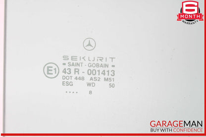 90-02 Mercedes R129 SL500 SL600 Front Left Driver Side Door Window Glass OEM