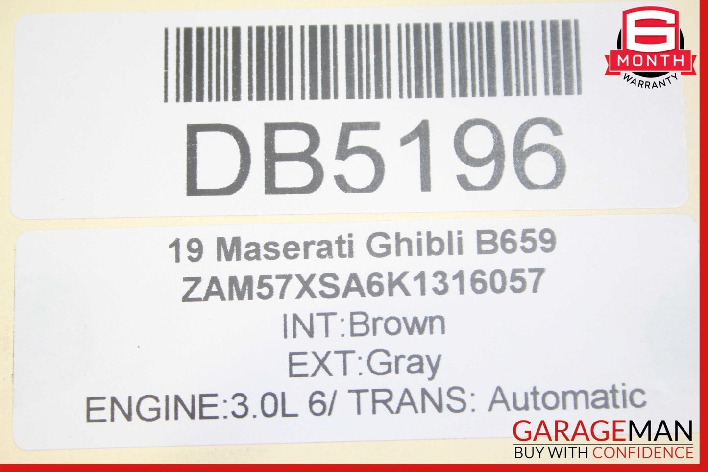 14-20 Maserati Ghibli 3.0L Rear Right & Left Side Exhaust Muffler Tips Set of 2
