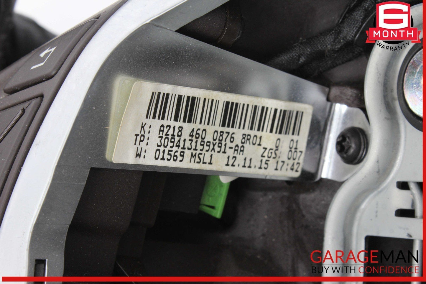 12-16 Mercedes W212 E350 CLS550 E550 Steering Wheel w/ Paddle Shifters OEM
