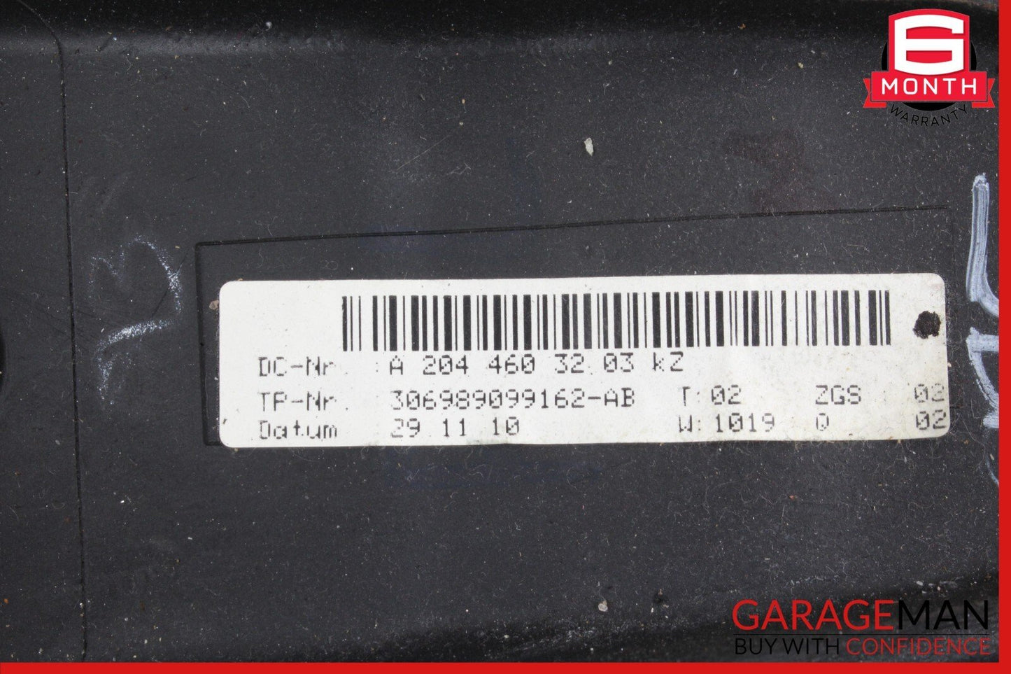 08-11 Mercedes W204 C300 4MATIC 3 Spoke Steering Wheel Leather Black 2044603203
