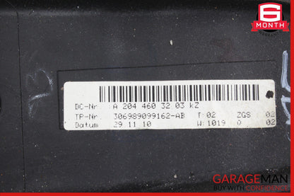 08-11 Mercedes W204 C300 4MATIC 3 Spoke Steering Wheel Leather Black 2044603203