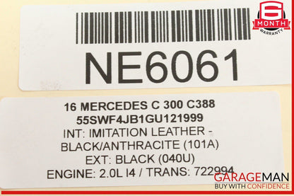 15-23 Mercedes W205 C300 Front Left Driver Side Head Light Support Bracket OEM