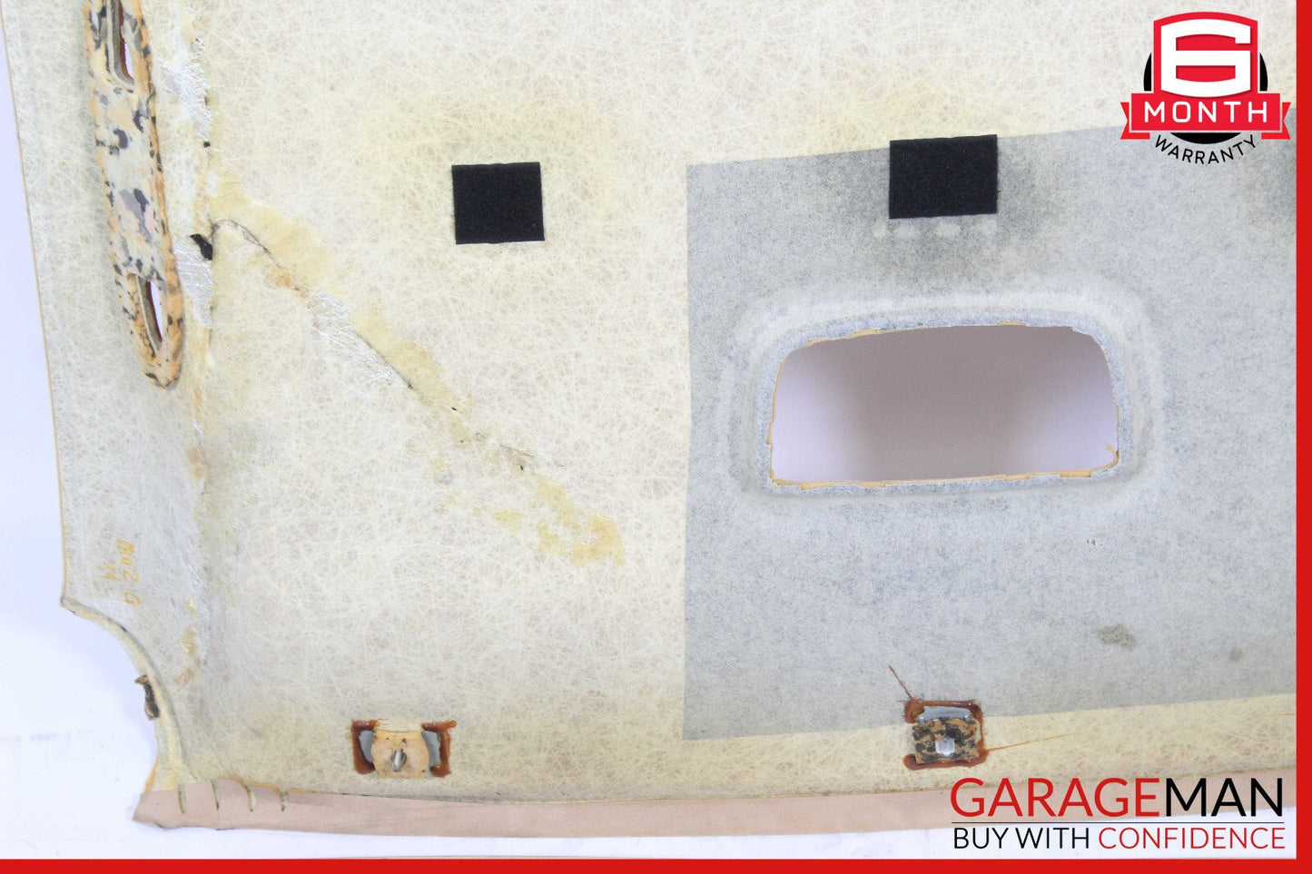 03-13 Maserati Quattroporte M139 Roof Headliner Pillar Set Trim Suede OEM