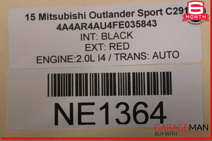 11-20 Mitsubishi Outlander Sport Rear Driveshaft Propeller Drive Shaft OEM