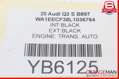 18-23 Audi Q3 Volkswagen Atlas Power Brake Booster Cylinder 3Q1614105 OEM
