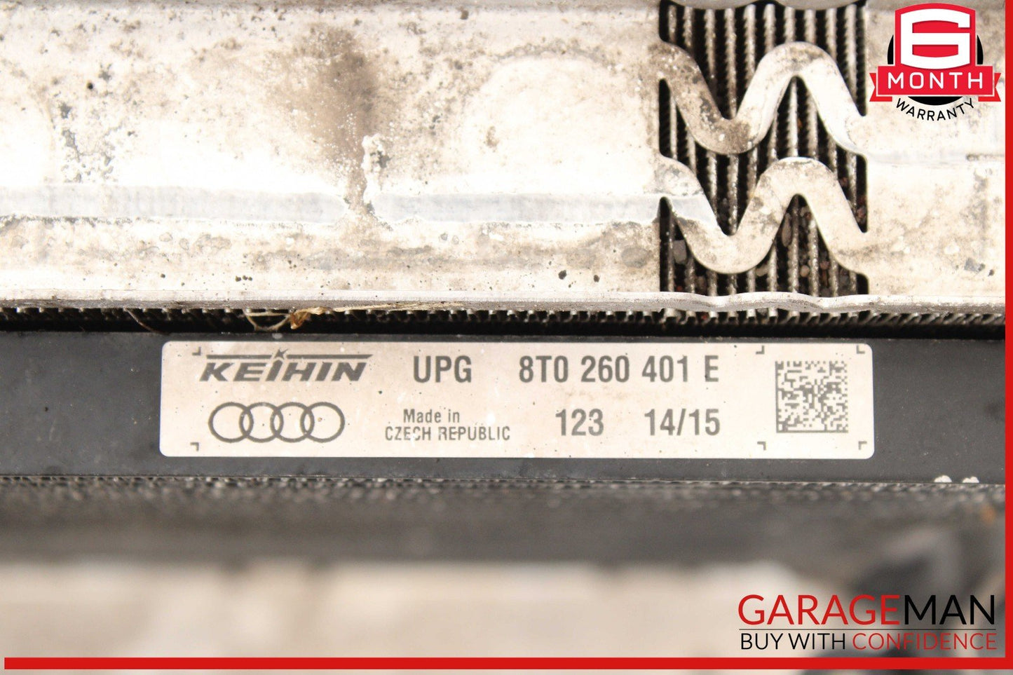 12-18 Audi A6 A7 SQ5 Cooling Fan Radiator AC Condenser Assembly 8T0260401 OEM