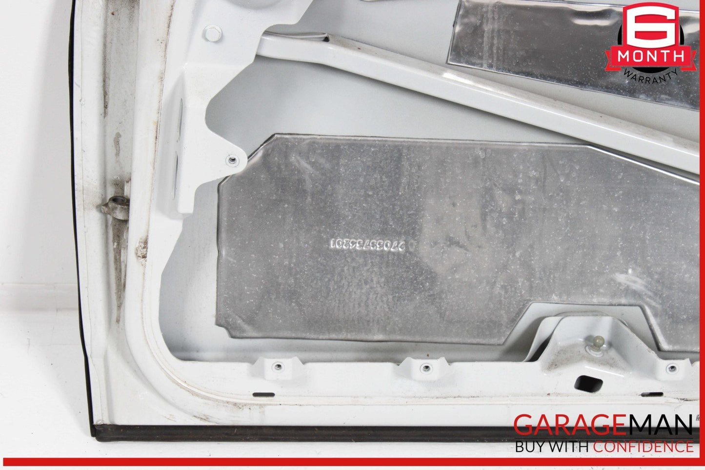 10-16 Porsche Panamera 970 Front Right Exterior Door Shell Frame White OEM