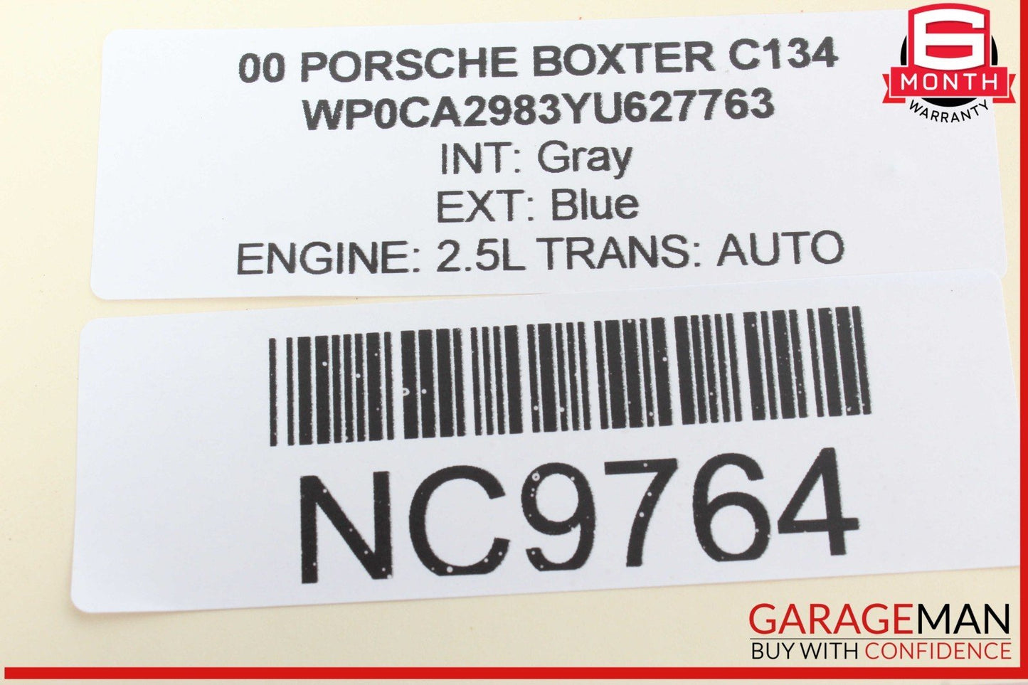 97-04 Porsche Boxster 986 Dashboard Dash Speedometer Cover Trim OEM