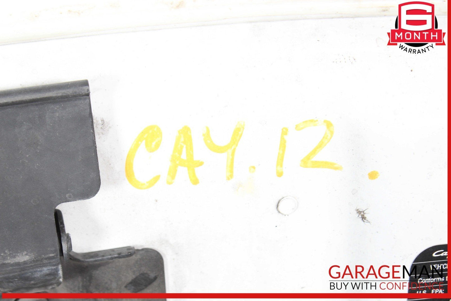 11-14 Porsche Cayenne 958 Front Hood Bonnet Panel Assembly White OEM