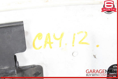 11-14 Porsche Cayenne 958 Front Hood Bonnet Panel Assembly White OEM