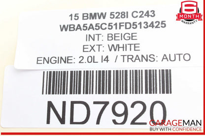 11-16 BMW 528i 535i 550i F10 Front Power Distribution Fuse Box Module OEM