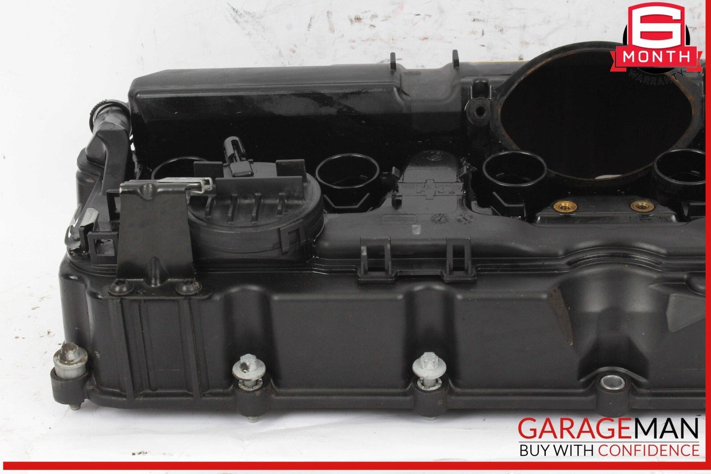 07-13 BMW X3 X5 F25 Engine Valve Cover Black 7552281 OEM
