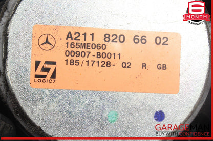 07-09 Mercedes W211 E350 Front Left & Right Door Audio Sound Speakers Set of 2
