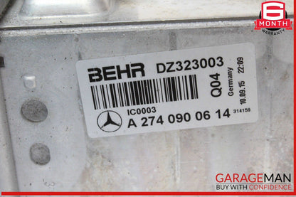 15-20 Mercedes W205 C300 GLC300 2.0L Engine Mounted Intercooler 2740900614 OEM