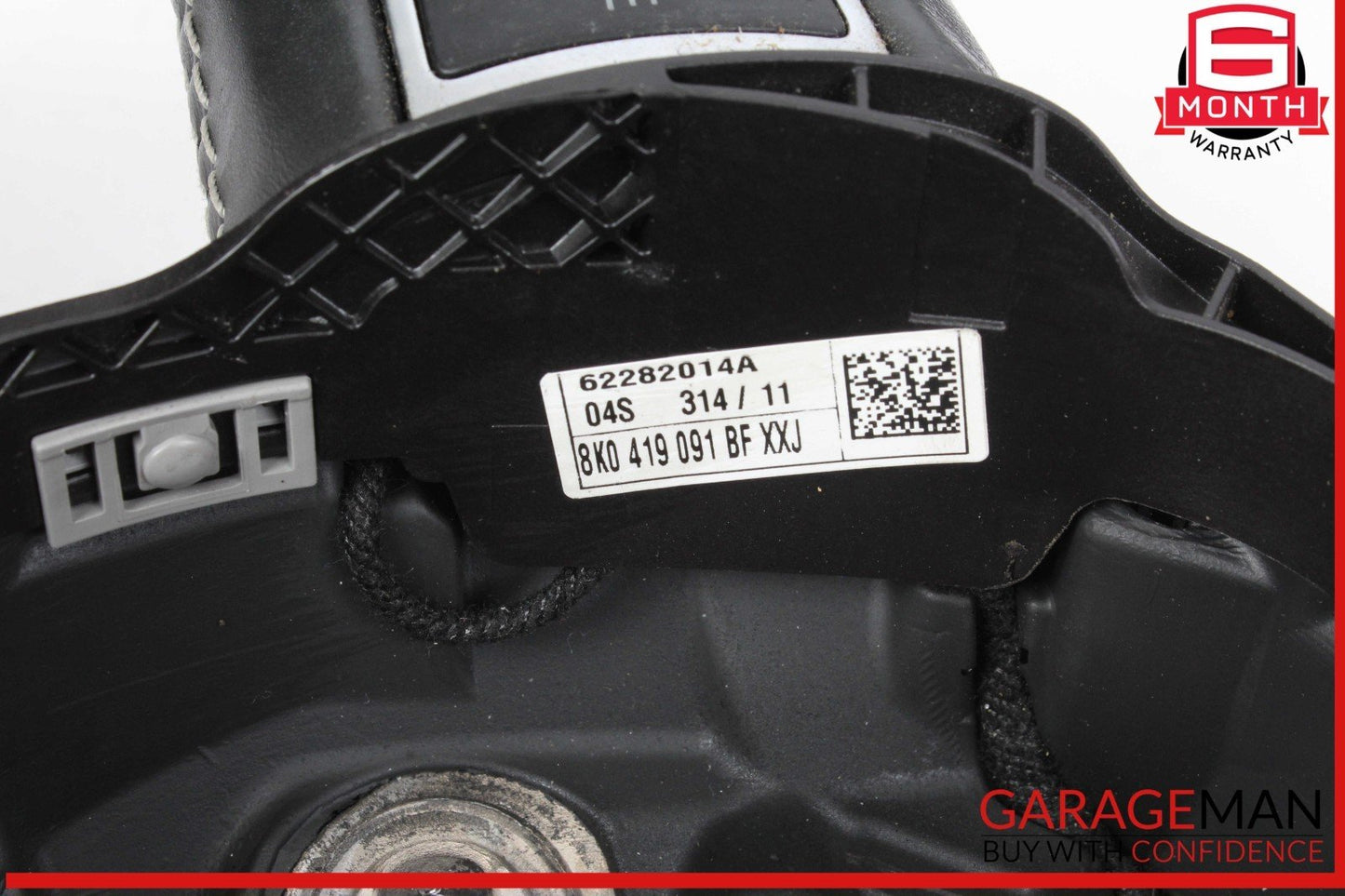 09-12 Audi S4 Front Left Driver Side Steering Wheel w/ Paddle Shifters OEM