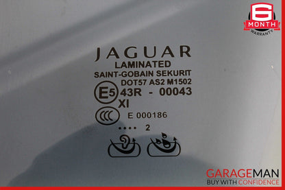 10-19 Jaguar XJ XJR Front Left Driver Side Door Window Glass OEM