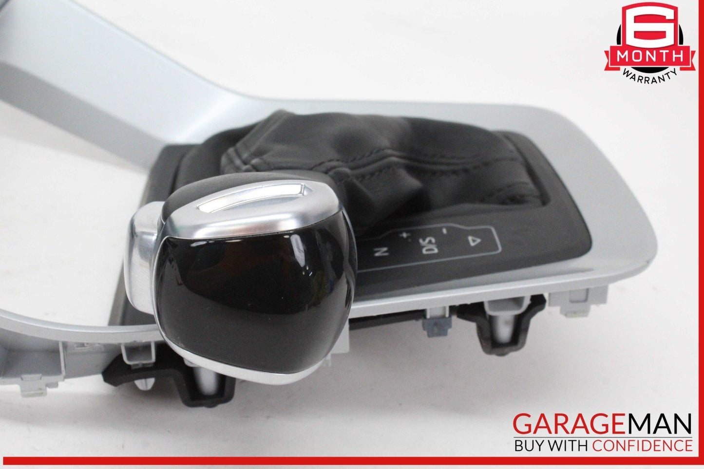 19-24 Audi Q3 Front Center Console Gear Shifter Knob Boot w/ Trim & Switches OEM