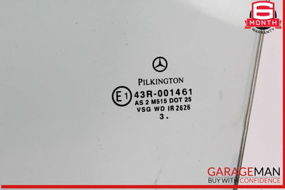 03-12 Mercedes R230 SL500 SL55 AMG Front Left Driver Side Door Window Glass OEM