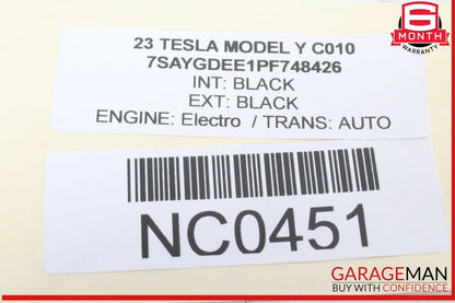 20-23 Tesla Model Y Rear Left and Rear Right Shock Strut Absorber Set of 2 OEM
