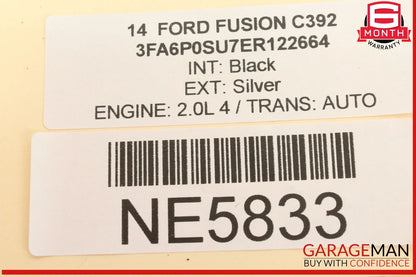 13-16 Ford Fusion Rear Right Passenger Side Inner Tail Light LED Lamp OEM
