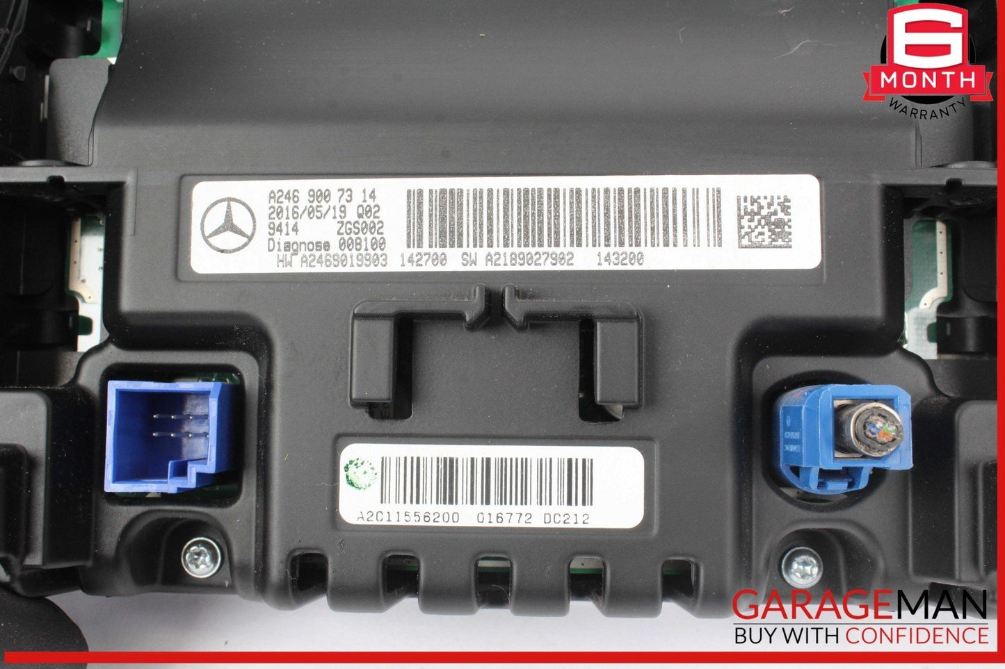 15-20 Mercedes W117 CLA250 Dash Navigation Display Screen Monitor Unit OEM