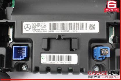 15-20 Mercedes W117 CLA250 Dash Navigation Display Screen Monitor Unit OEM