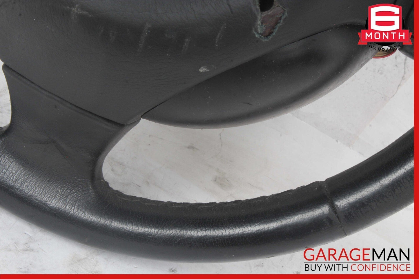03-08 Maserati Quattroporte M139 Steering Wheel Black OEM