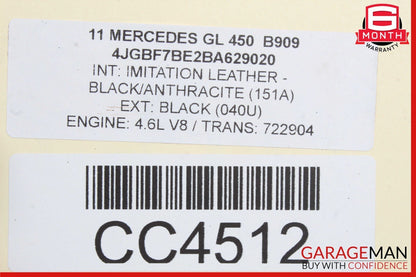 07-12 Mercedes X164 GL450 4.7L V8 Engine Motor Block Assembly OEM 181k