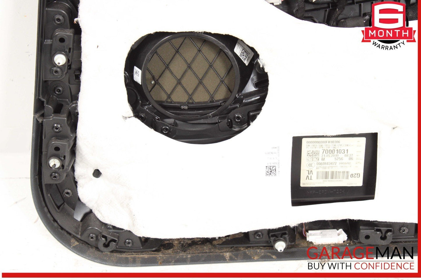 19-24 BMW M340i 330i G20 Front Left Driver Side Door Cover Panel Black OEM