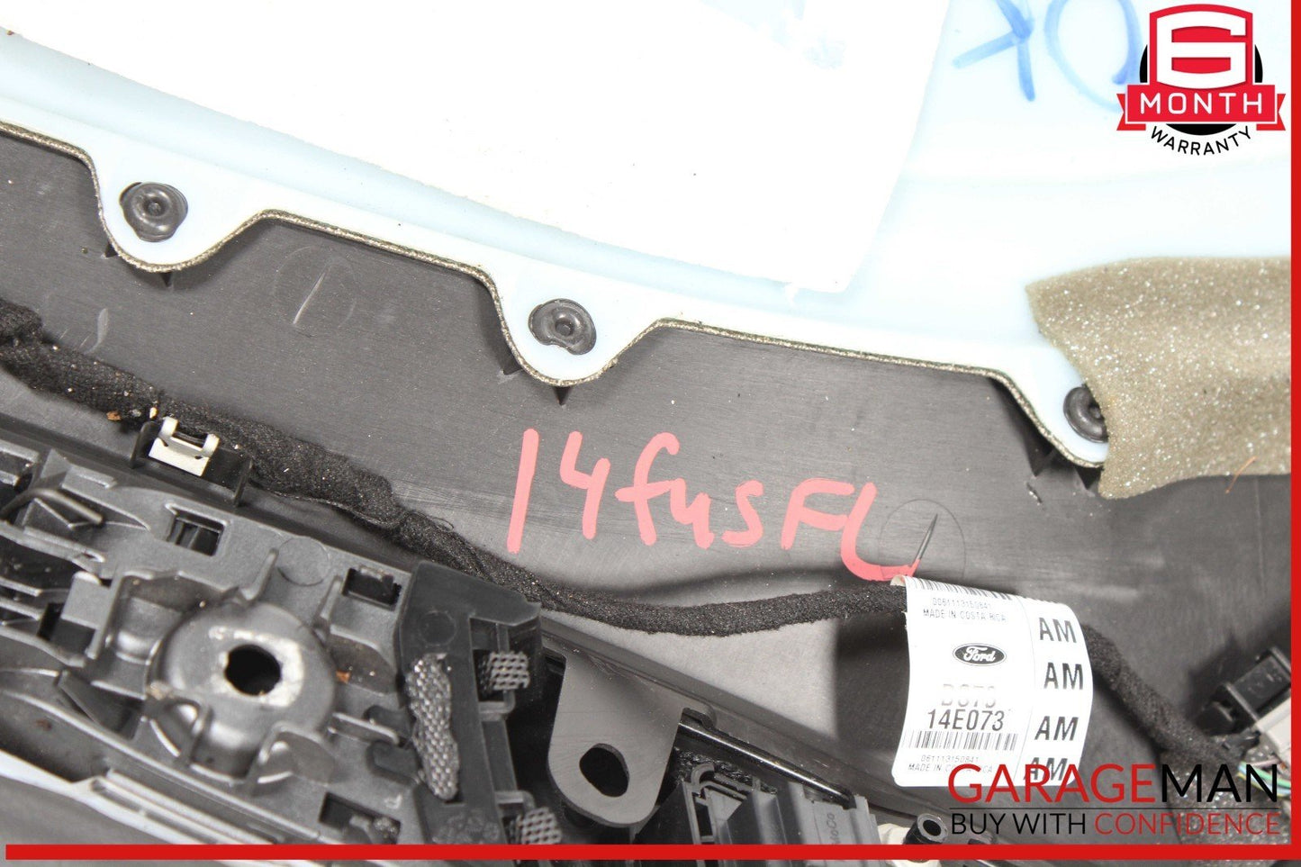 13-16 Ford Fusion Front Left Driver Side Interior Door Panel OEM