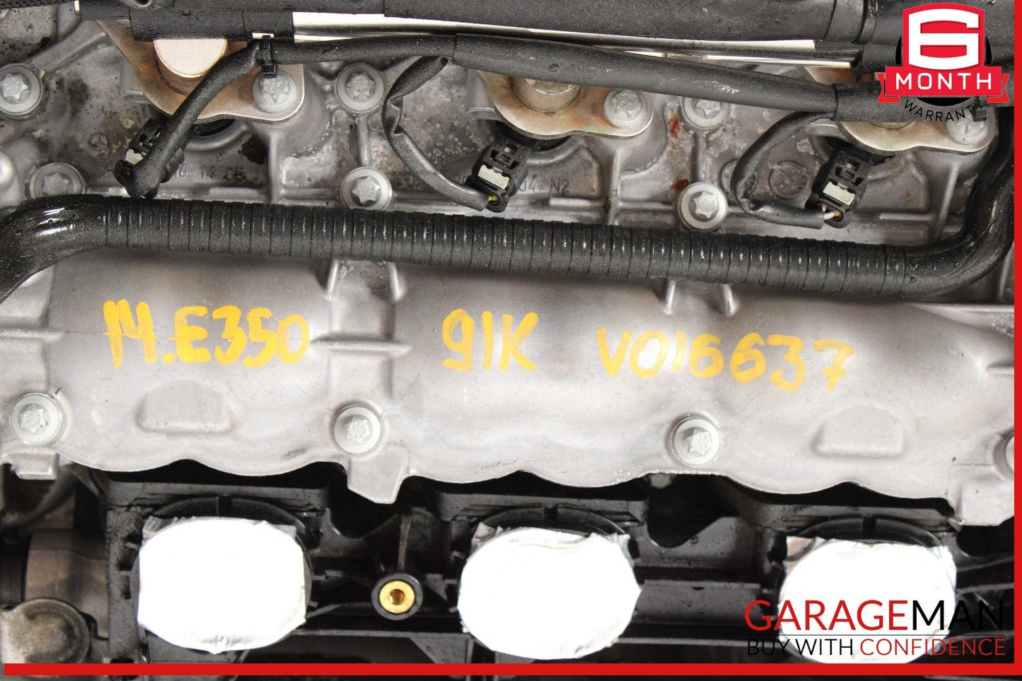 12-16 Mercedes W212 E350 C350 3.5L V6 RWD Engine Motor Block Assembly OEM 91k