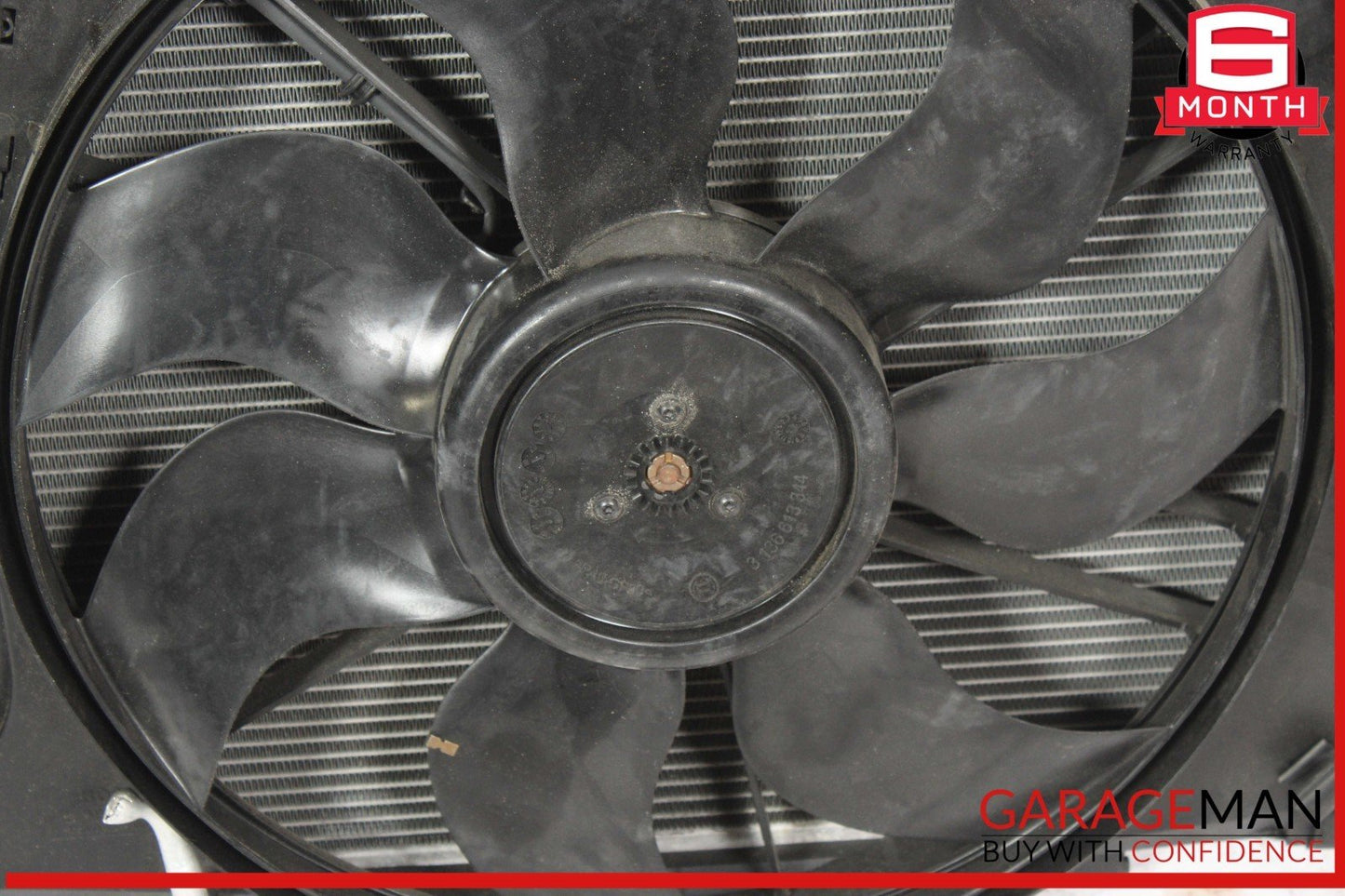 12-15 Mercedes W204 C250 Engine Motor Cooling Radiator A/C AC Condenser Assembly