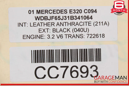 98-02 Mercedes W210 E320 Engine Motor Cooling Radiator Assembly OEM