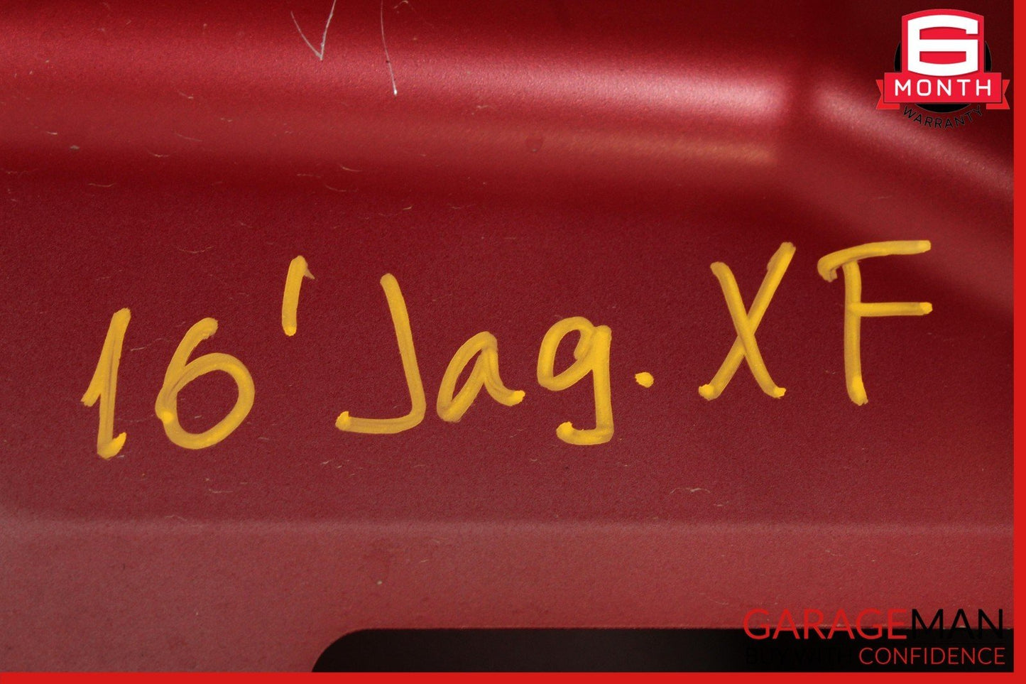 16-23 Jaguar XF Rear Trunk Lid Shell Panel Deck Red OEM