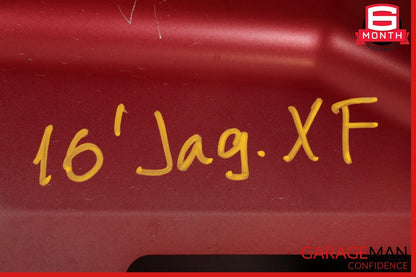 16-23 Jaguar XF Rear Trunk Lid Shell Panel Deck Red OEM