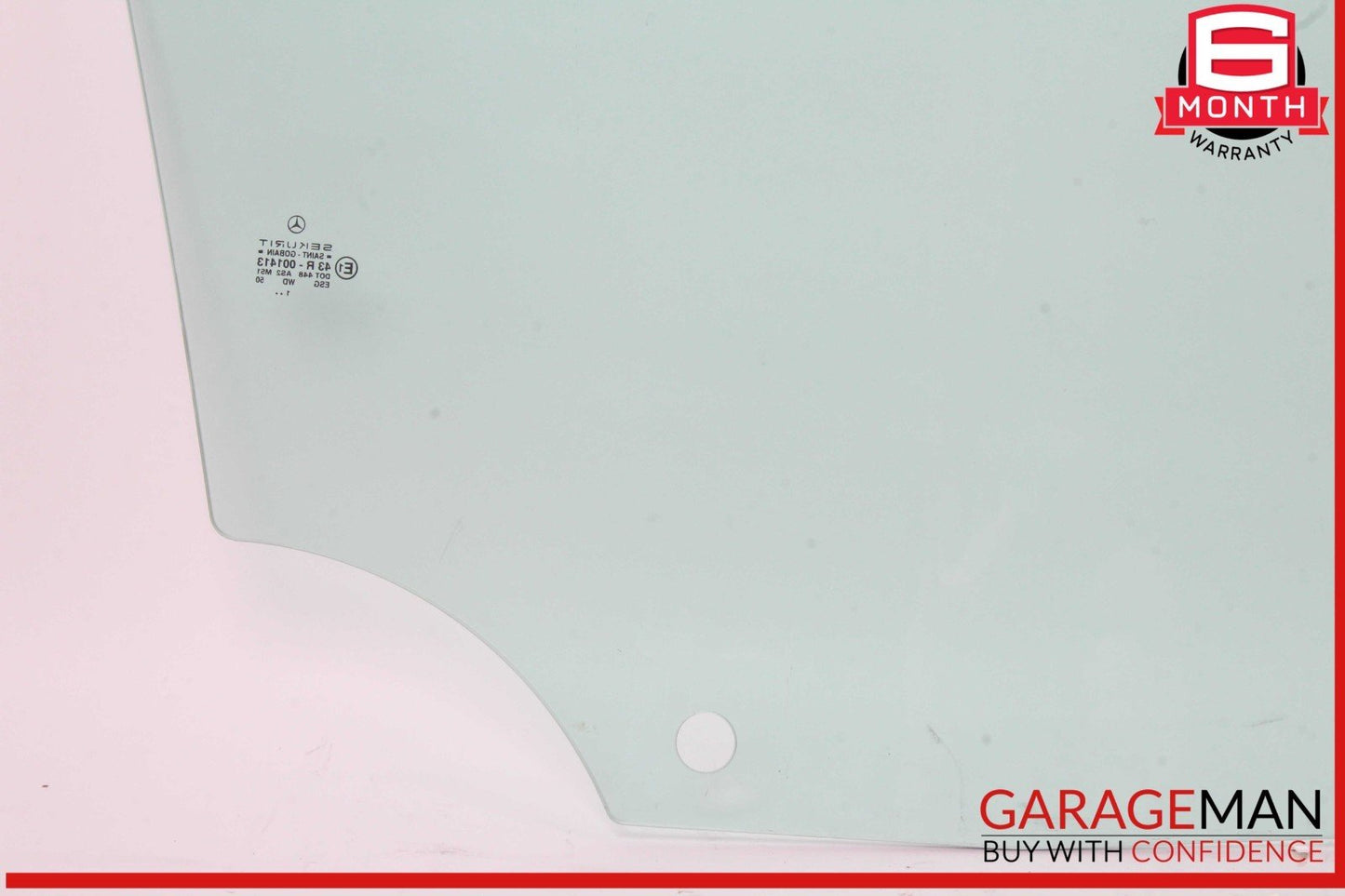 03-12 Mercedes R230 SL550 SL55 AMG Front Left Driver Side Door Window Glass OEM