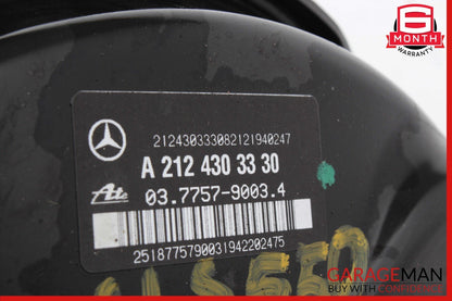 12-14 Mercedes W218 CLS500 Power Brake Booster Master Cylinder Reservoir OEM