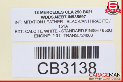14-18 Mercedes W117 CLA250 CLA45 AMG Front Left Side Door Lock Latch Actuator