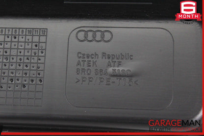 09-17 Audi Q5 SQ5 Rear Trunk Sill Scuff Plate Cover Trim Panel 8R0864513C OEM