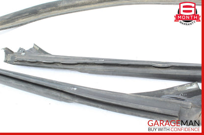 03-12 Mercedes R230 SL500 SL600 Windshield Weather Seal Set OEM