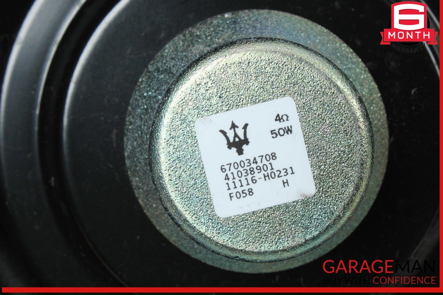 14-17 Maserati Ghibli Front or Rear Right and Left Side Door Audio Sound Speaker