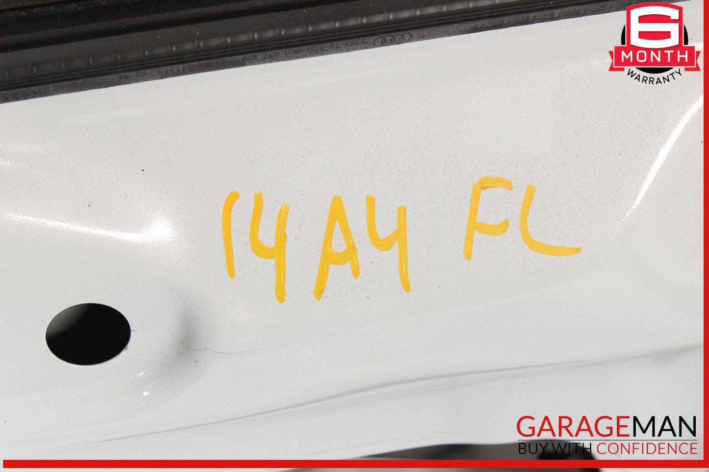 09-16 Audi A4 S4 Front Left Driver Side Door Shell Panel OEM