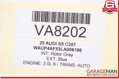 17-24 Audi S5 A5 RS5 Front Left Driver Side Exterior Door Handle Blue OEM